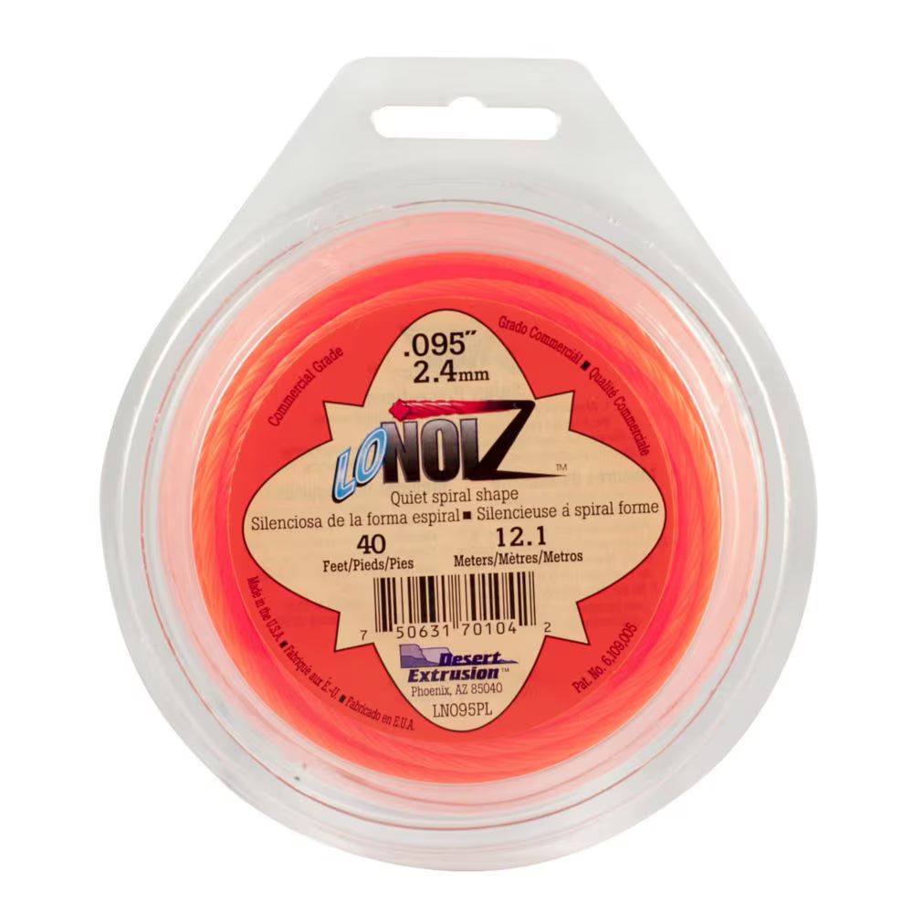 MTD® TRIMMER LINE .095 3LBS LO NOIZ (LN095MSP)